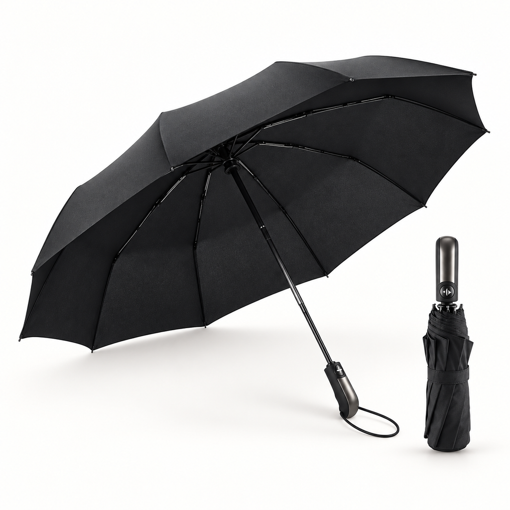 Hardbrella™ Automatic Wind-Resistant Umbrella